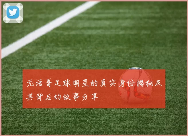 无语哥足球明星的真实身份揭秘及其背后的故事分享