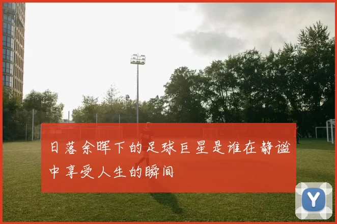 日落余晖下的足球巨星是谁在静谧中享受人生的瞬间